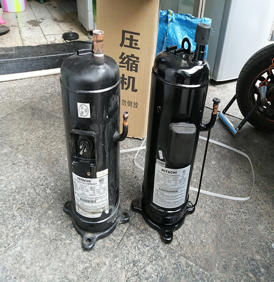 富川中央空调压缩机的更换维修
